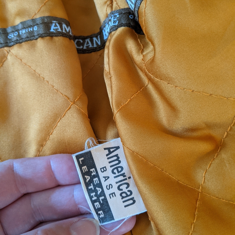 American Base Women's Genuine Leather Jacket - Picture 5 of 14